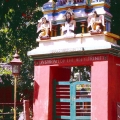 5. Eingang zum Ashram (trinitarisch oben Mitte)