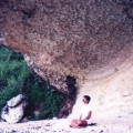 31. Deepal meditating, where