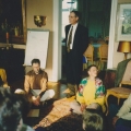 Rudi Hinz - davor Sunethra, Michael, Jutta und Barthold Busse